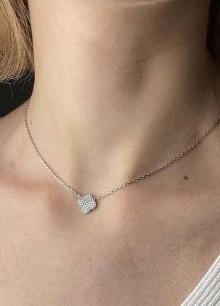 Серебряное колье 925 пробы