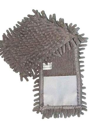 Насадка змінна д/швабри з мікроф. шиньйон преміум , сіра тм eco fabric