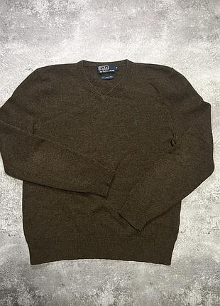 Светр polo ralph lauren, шерсть ягняти, m