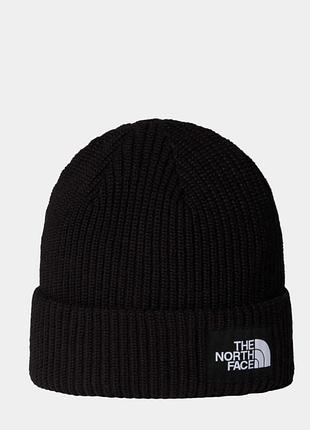 Оригінальна  шапка the north face / унісекс  шапка чорного кольору