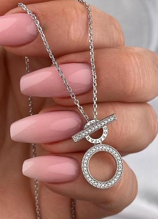 Серебряное колье 925 пробы