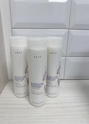 Шампунь та кондиціонер brae intense repair для відновлення волосся 250 мл