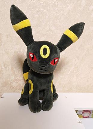 М'яка іграшка для хлопчика pokémon амбреон чорний