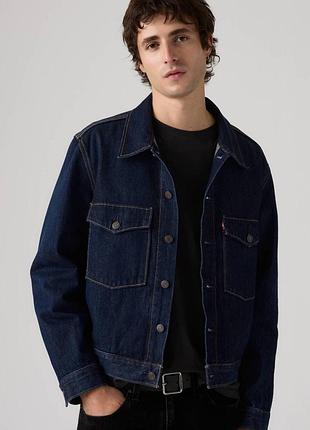 Levi's embarcadero station denim trucker jacket 8