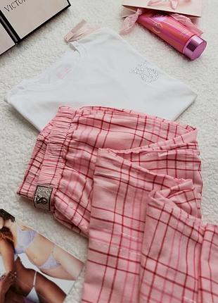 Піжама футболка+штани victoria’s secret оригінал