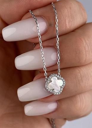 Серебряное колье 925 пробы