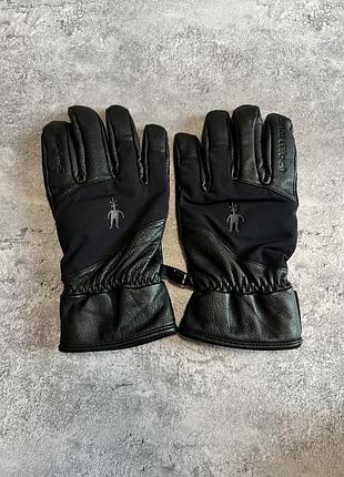 Зимові рукавички smartwool із натуральної шкіри (m)