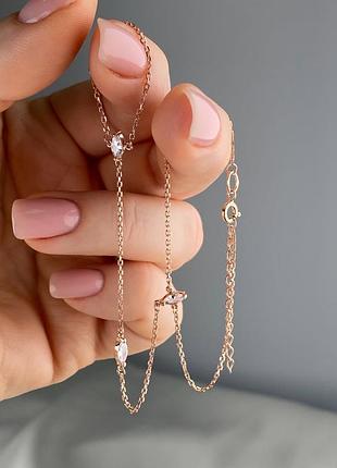 Серебряный браслет 925 пробы