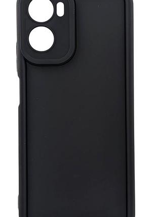 Чехол shock case для motorola g06 бампер силиконовый черный