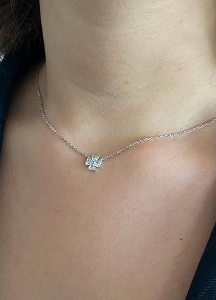 Серебряное колье 925 пробы