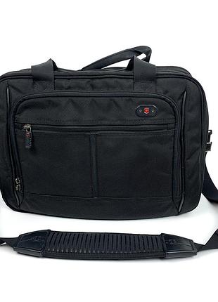 Сумка портфель victorinox для ноутбука 15.6 документація балістичний нейлон чорна