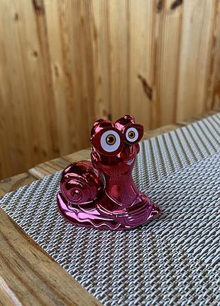 Фігурка равлик блискітка disco bob snail 2