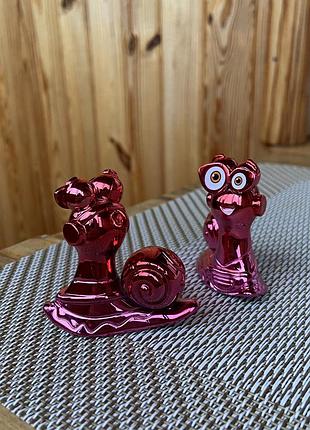 Фігурка равлик блискітка disco bob snail 5