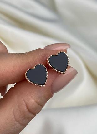 Серебряные серьги пусеты 925 пробы