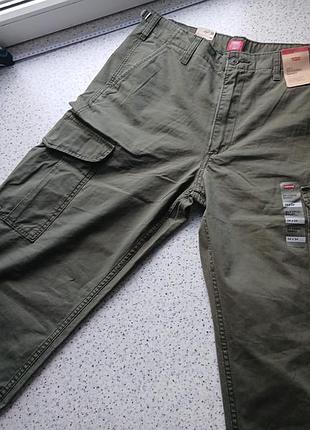 Брюки чоловічі levi's xx cargo baggy хакі