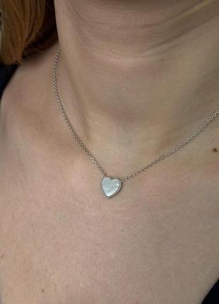 Серебряное колье 925 пробы