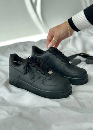 Кроссовки женские nike air force black