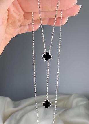 Серебряное колье 925 пробы