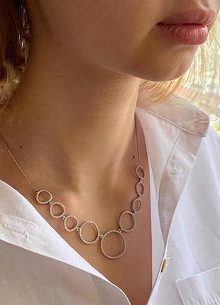 Срібне кольє 925 проби