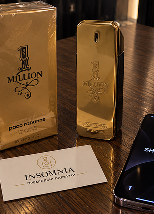 Парфюмированная вода для мужчин paco rabanne 1 million parfum 100 мл
