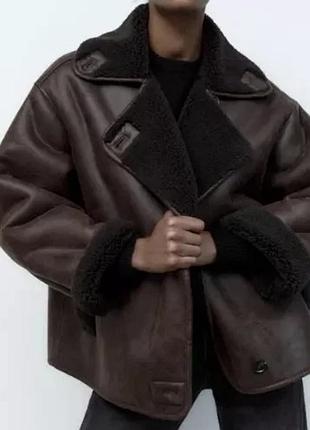 Дублянка бомбер від zara