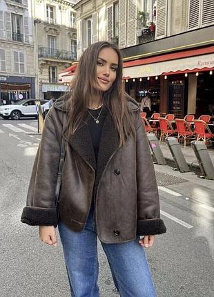 Дублянка бомбер від zara 9