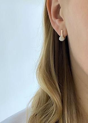 Серебряные серьги 925 пробы