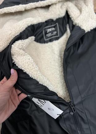 Куртка дощовик подовжена zara 4