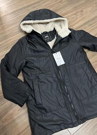 Куртка дощовик подовжена zara 2