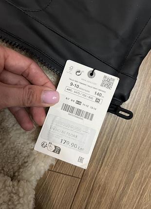 Куртка дощовик подовжена zara 5