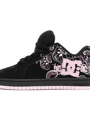 Кросівки dc court graffik black pink sabbath