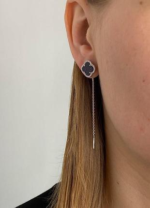 Серебряные серьги 925 пробы