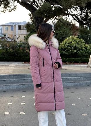 Тепле зимове пальто 🫶з капюшоном❄️