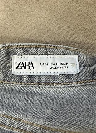 Джинси жіночі zara сірі 7