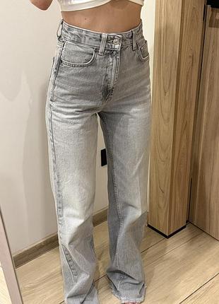 Джинси жіночі zara сірі 5