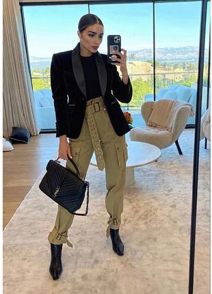 Піджак оксамитовий zara
