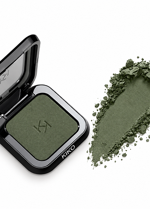 Тени для век kiko milano maxi mod high pigment eyeshadow - 48 moss mode - темный холодный зеленый (000304-48)