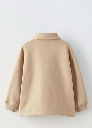 Світшот теплий кофта светр zara 5