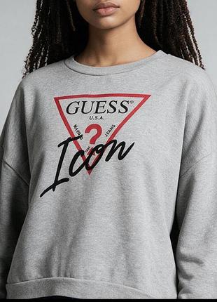 Guess женский оригинальный свитшот свободного кроя !
