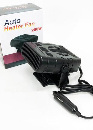 Тепловентилятор автомобильный car fan cf-701, дуйка для авто, универсальный обогреватель