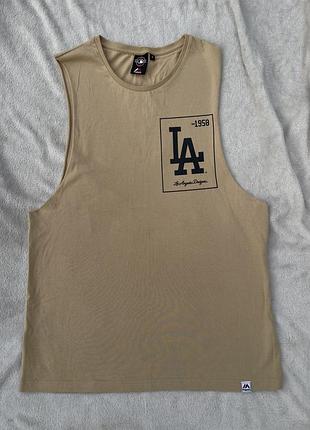 Чоловіча майка majestic athletic mlb los angeles dodgers (розмір s)
