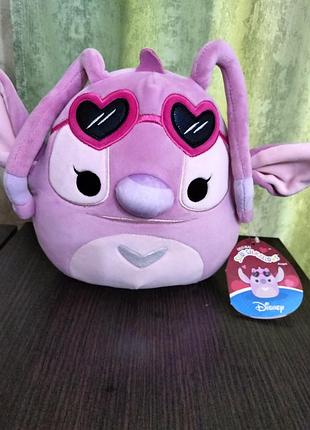 Оригінал squishmallows disney ангел 20 см (ліло і стіч) серія валентин