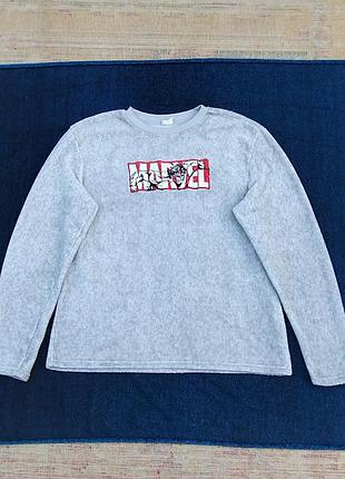 Байковий светр чоловічий primark marvel, xl.