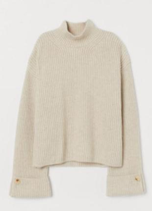 Светр шерстяной h&m