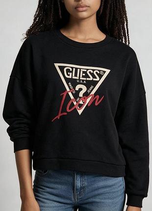 Guess черный женский оригинальный свитшот !