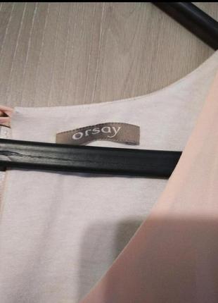 ❤️шикарная персиковая блуза блузка orsay3 фото