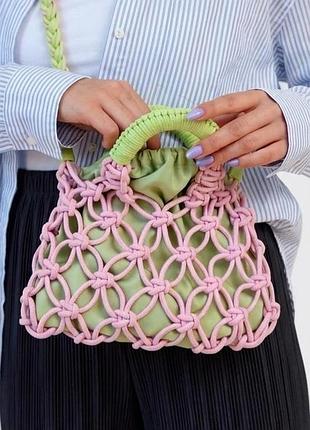 Сумочка макраме 2