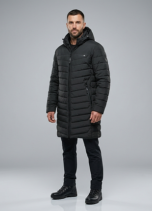Чоловіча полегшена зимова куртка black vinyl 2299 khaki