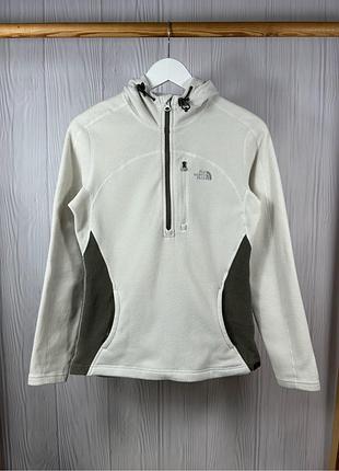Tnf the north face 1/2 zip флісове худі тепле та легке з гарним дизайном розмір m