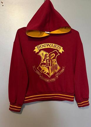 Кофта для дітей harry potter червона з капюшоном